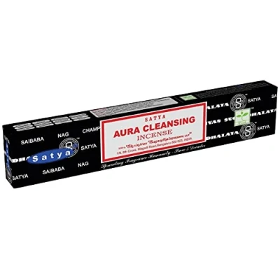 Image of Satya Incense Aura Cleansing Premium Sticks 15g
