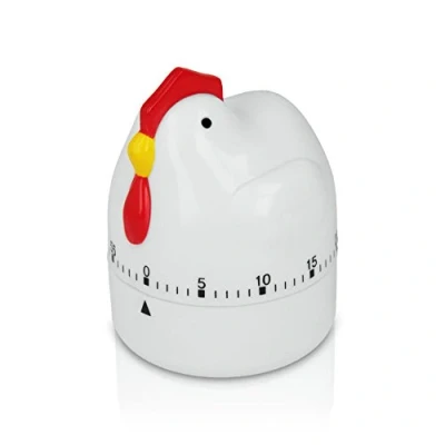 Image of Metaltex Timer Hen 60 min, White