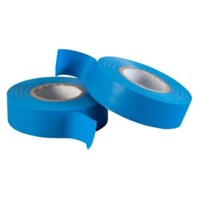 Image of Gocableties Blue Electrical Tape, 19mm x 20m, Strong Self Adhesive PVC Insulation Tape for Insulating, Repairing and Protecting Wires, 2 Rolls