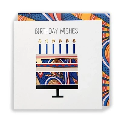 Image of Kindred X Afrotouch Birthday Wishes Card
