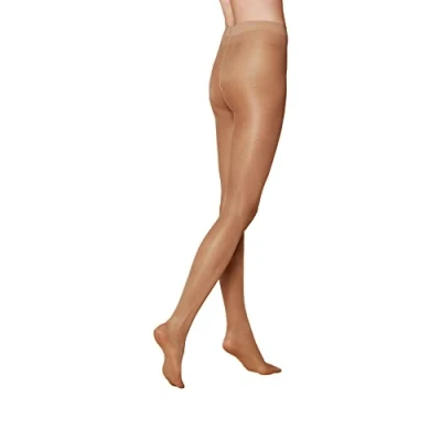 Image of KUNERT Women&#039;s 20 DEN Tights, Beige (Candy 0250), 10 UK (Manufacturer size: 36/38)