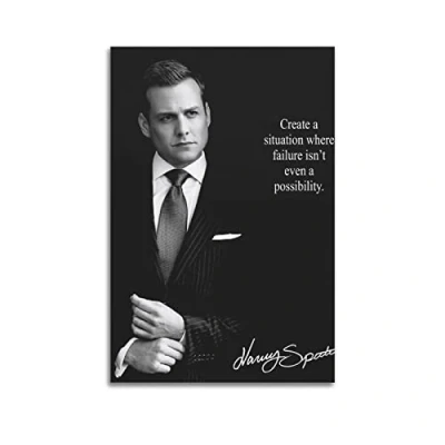 Image of Rudd Suits Poster Harvey Specter (9) Decorative Painting Canvas Wall Posters And Art Picture Print Modern Family Bedroom Decor 12x18inch(30x45cm)