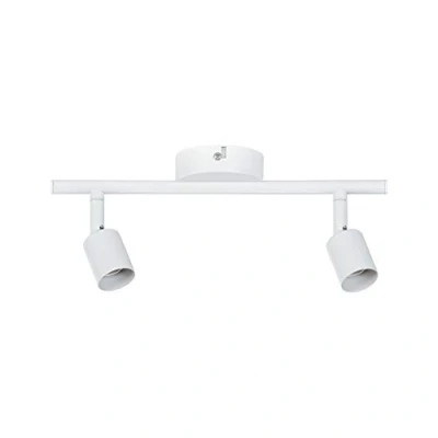 Image of Paulmann Carolina downlight, white two bulb
