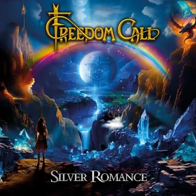 Image of Freedom Call Silver Romance Clear vinyl Sealed 2024 UK 2 LP set SPV2491612LP