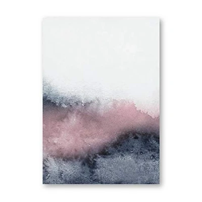 Image of XuFan Pink Black and Grey Abstract Art Canvas Painting Bedroom Home Decor Nordic Posters Prints Wall Pictures for Living Room 50x70cm no frame