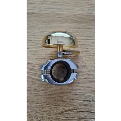 Image of CATEYE OH 2200 Yamabiko Brass Bell Gold: Clear tone, durable brass, elegant gold finish