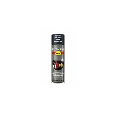 Image of RUST OLEUM 2189 Hard Hat Topcoat RAL Colours, The Nr. 1 Industrial Paint Aerosol. Go Further, Work Faster, Last Longer!, Anthracite grey 7016