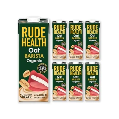Image of Rude Health Organic Oat Barista Drink 1 Litre. (Pack of 6)