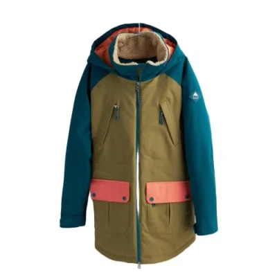 Image of Burton Women&#039;s Prowess Snowboard Jacket, Amparo Blue, S UK