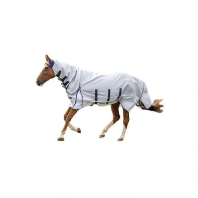 Image of Shires Highlander Plus Sun Shade Fly Combo Rug Grey 6ft0