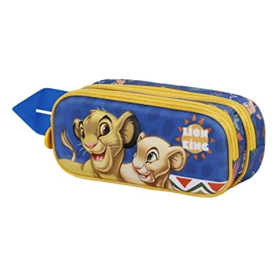 Image of Disney Lion King Nala 3D Double Pencil Case, Blue, 22 x 9.5 cm