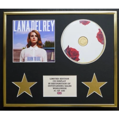 Image of LANA DEL REY/CD DISPLAY/LIMITED EDITION/COA/BORN TO DIE