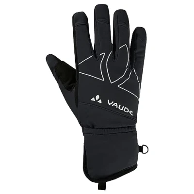 Image of VAUDE Men La Varella Gloves Black/Black, 9