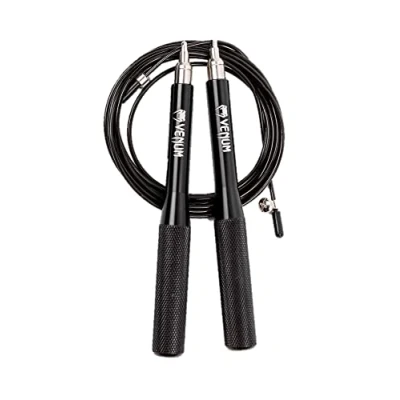 Image of Venum, Thunder Evo Jump Rope, Unisex Adult, One Size, Black