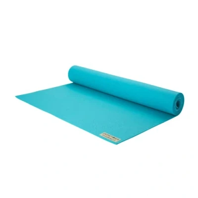Image of JadeYoga Harmony Yoga Mat Durable &amp; Thick Gym Fitness Mat, Non Slip Natural Rubber Home Exercise Stretching Workout Yoga, Pilates Meditation for Women Men (Teal, 68&#039;&#039;)