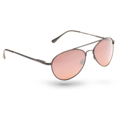 Image of Eyelevel Men&#039;s Roadster Black Pilot Style Driving Sunglasses, Light Gold Effect, One Size