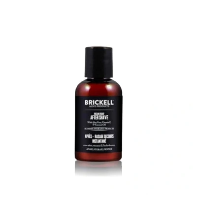 Image of Brickell Men&#039;s Instant Relief Aftershave for Men, Natural and Organic Soothing After Shave Balm to Prevent Razor Burn, 59 ml, Scented
