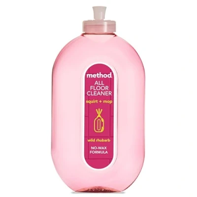 Image of Method Floor Cleaner, Wild Rhubarb, 739 ml