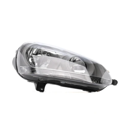 Image of 1K6941006A, 1K6941006C, 1K6941006M, 1K6941030C Headlights TYC 20 0317 05 2 Right H7/H7 with bulb holder, electric motor VOLKSWAGEN: Golf 5