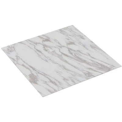 Image of vidaXL Self adhesive Flooring Planks 20 pcs PVC 1.86 m² White Marble