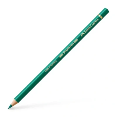 Image of Faber Castell Art &amp; Graphic Polychromos Colour Pencil, (264), Dark Phthalo Green, For Art, Craft, Drawing, Sketching, Home, School, University, Colouring