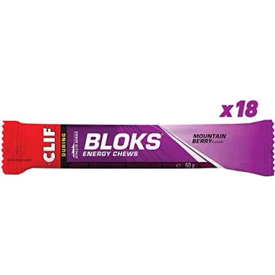 Image of Clif @ WOWOOO SHOT BLOKS : Energy Chews MOUNTAIN BERRY X18
