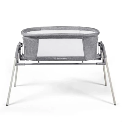 Image of Ickle Bubba Drift Gliding Crib Ash Grey