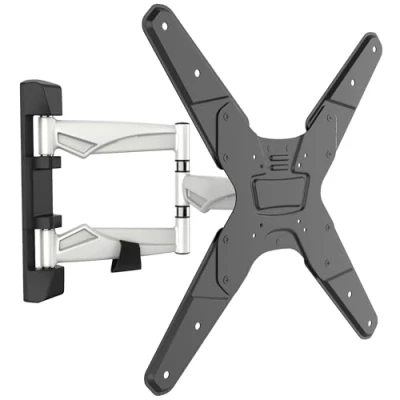 Image of RICOO TV Bracket Tilt Swivel approx 32 55 Inch S3244 for LED LCD OLED Curved and Flatscreens Wall Mount Universal VESA 75x75 400x400