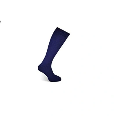 Image of Ladies Wellington Boot Socks Navy Blue Size 4 7