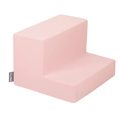 Image of KiddyMoon Foam Playground For Kids Obstacle Course Children Montessori Toy Babies Soft Construction Blocks Element, Steps, Made In The EU, Pink: