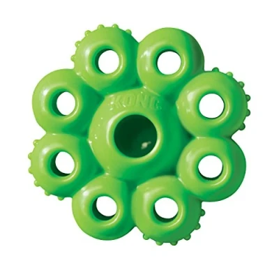 Image of KONG Quest Star Pod Treat Dispensing Dog Toy For Light to Moderate Chewers (Assorted Colours) Large Dogs