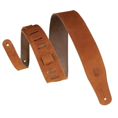 Image of Levy&#039;s MS26‐HNY 2.5 inch Suede Leather Strap Honey