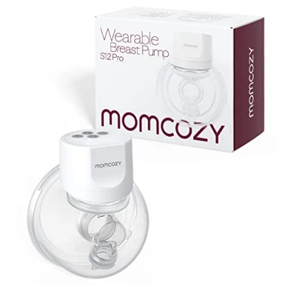 Image of Momcozy S12 Pro Breast Pump for Moms, Easy to Operate and Clean, an Electric Suitable New Mothers, Pack of 1