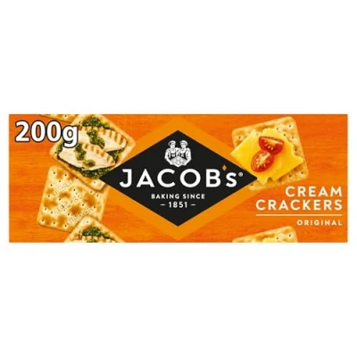 Image of Jacob&#039;s Cream Crackers, 200g