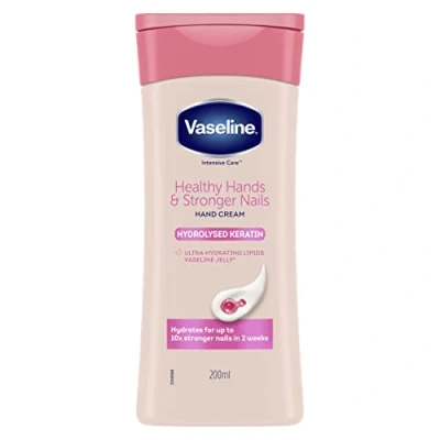 Image of Vaseline Intensive Care Healthy Hands Stronger Nails with keratin 200 ml