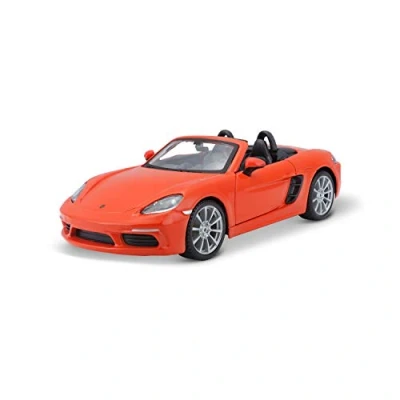 Image of Tobar B18 21087 Porsche 1:24 718 Boxster, Lava Orange