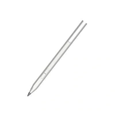 Image of HP USB C Rechargeable Tilt Pen stylus with MPP 2.0 technology, customizable buttons, point accuracy, for Windows enabled laptops, 30 days Battery Life, Premium Silver