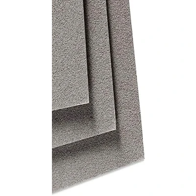 Image of Clairefontaine Ref 96019C Pastelmat Card Sheets (Pack of 5 Sheets) 360gsm 50 x 70cm Dark Grey Colour Specially Formulated For Use With Pastels