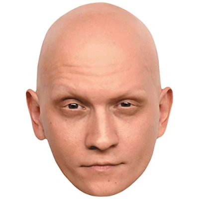 Image of Anthony Carrigan (Bald) Celebrity Mask, Flat Card Face, Fancy Dress Mask