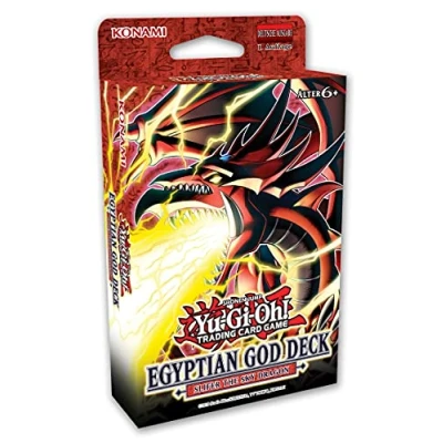 Image of Yu Gi Oh! TRADING CARD GAME Egyptian Gods Deck: Slifer the Sky Dragon German Edition