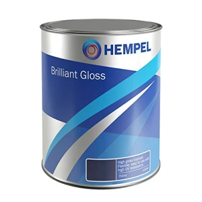 Image of Hempel Brilliant Gloss Cobalt Blue 750ml Boat Paint Topcoat
