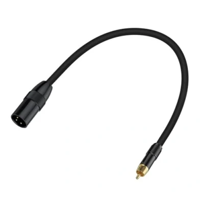 Image of innov8 XLR 3Pin Male to RCA Phono Stereo Audio Connector (0.5m)