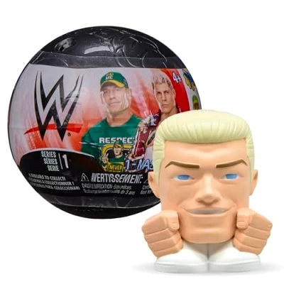 Image of Mash&#039;ems WWE, Squishy collectable figures, 6 to collect, Ages 4+