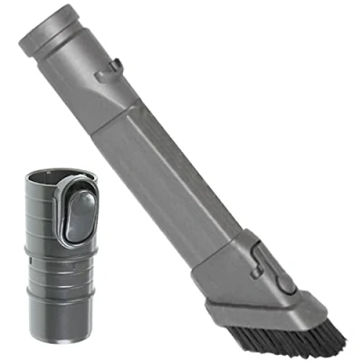 Image of SPARES2GO Dusting Brush and Crevice Tool Kit Compatible with Dyson Vacuum Cleaner (All Main Models)