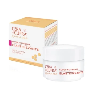 Image of CERA DI CUPRA hyaluronic Elasticity and Nourishing Cream for Normal Skin with cotton extract acid (1.7 Fl Oz / 50ml)