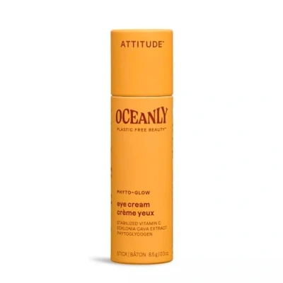 Image of ATTITUDE Oceanly Eye Cream Stick, EWG Verified, Plastic free, Plant and Mineral Based Ingredients, Vegan Skin Care Products, PHYTO GLOW, Unscented, 8.5 grams