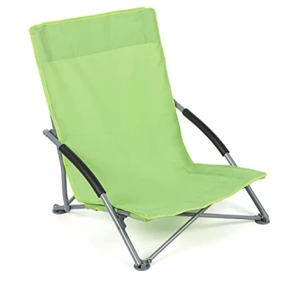 Image of Unibos Low Beach Folding Chair Portable Lowdown New