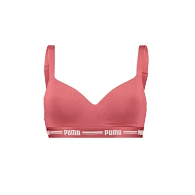 Image of PUMA Women&#039;s Padded Short top Sports Bra, Heartfelt, XS