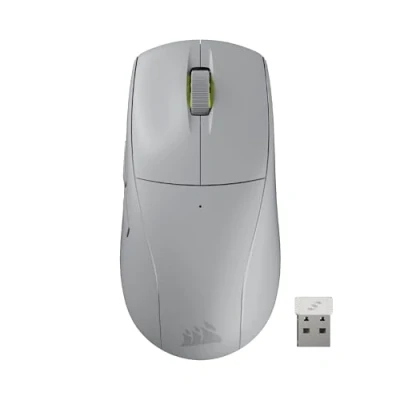 Image of Corsair M75 AIR WIRELESS Ultra Light FPS Gaming Mouse 26,000 DPI Fast Input Symmetric Shape iCUE Compatible PC, Mac Grey