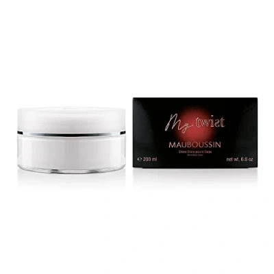 Image of Mauboussin My Twist 200ml (6.6 Oz) Divine Body Cream for Women Floral Scent